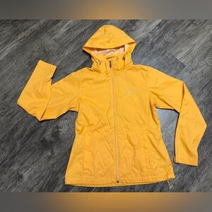 COLUMBIA Packable RAIN Jacket HOODIE Coat